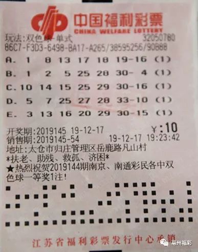 福利彩票双色球2019098期中奖号码揭秘与回顾