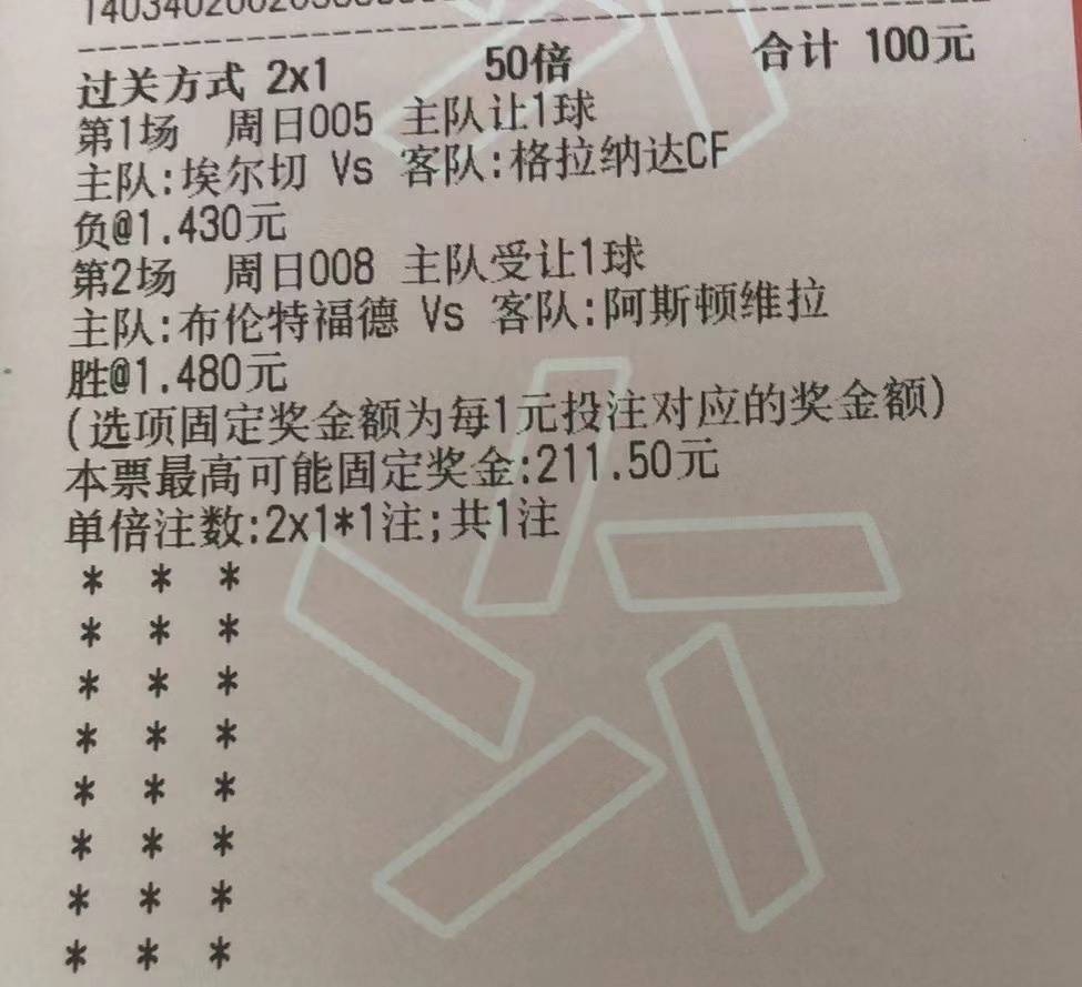竞彩足球胜平负中奖金额计算全解析